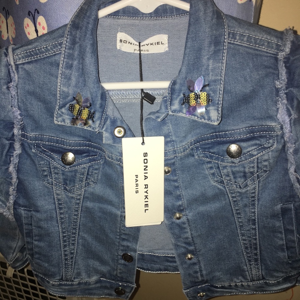 Sonia Rykeil ooak denim jacket